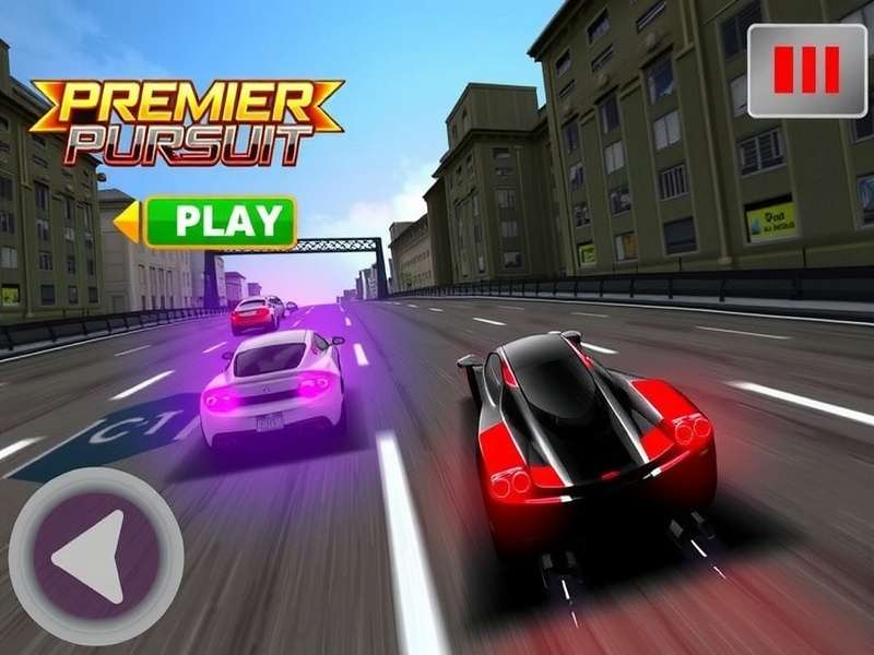 Premier Pursuit Game Screenshot